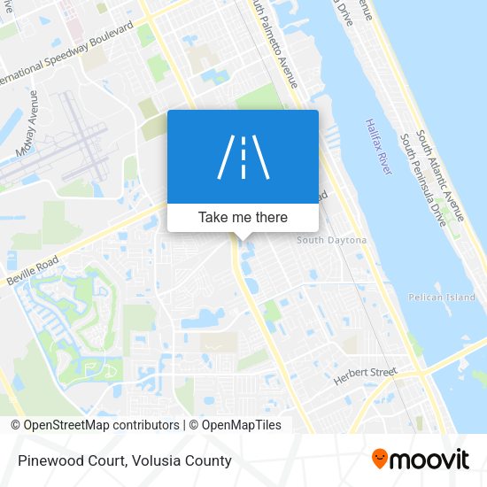 Pinewood Court map