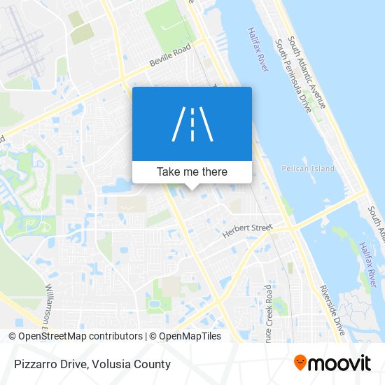 Pizzarro Drive map