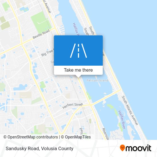 Sandusky Road map