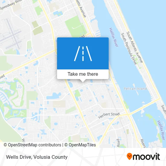 Wells Drive map