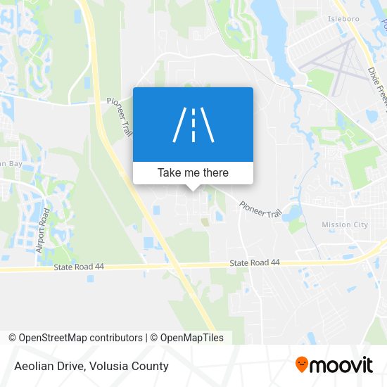 Mapa de Aeolian Drive