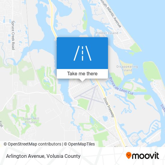 Arlington Avenue map