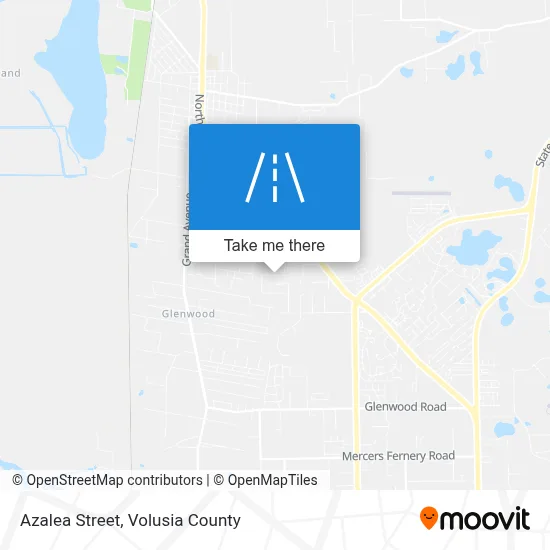 Azalea Street map