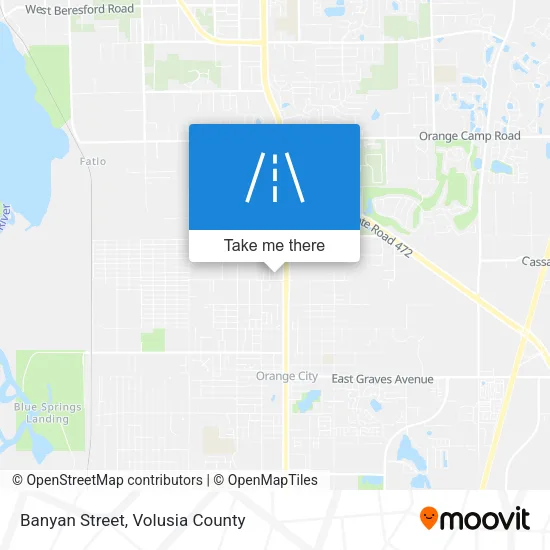 Banyan Street map
