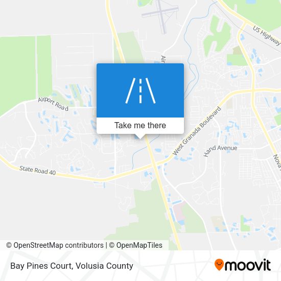 Mapa de Bay Pines Court