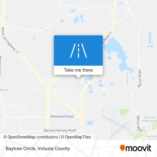 Mapa de Baytree Circle
