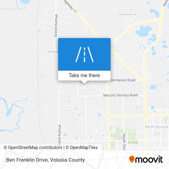 Mapa de Ben Franklin Drive