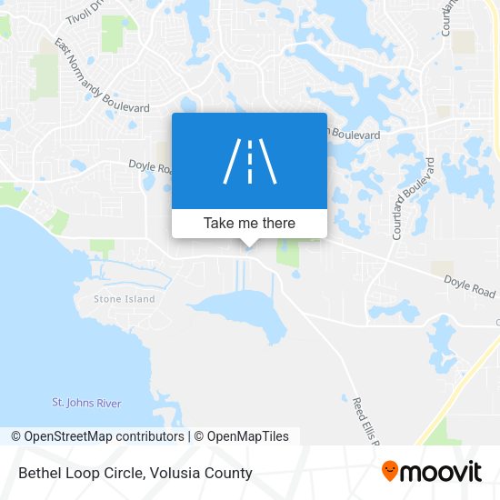 Mapa de Bethel Loop Circle