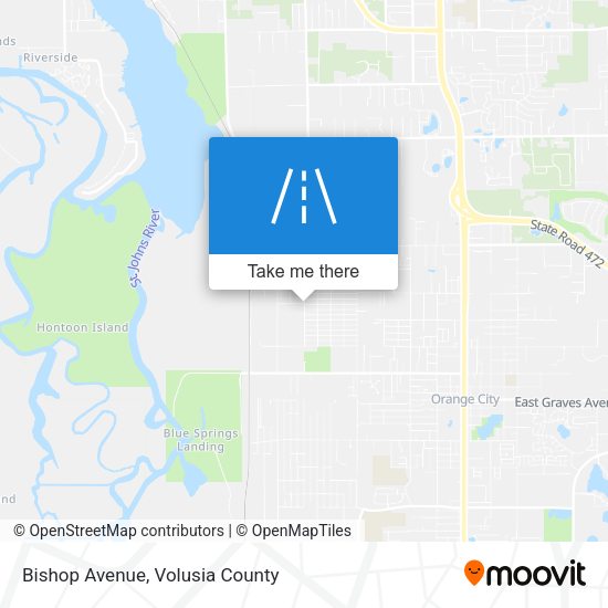 Bishop Avenue map