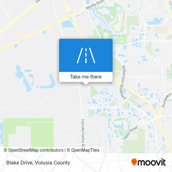 Blake Drive map