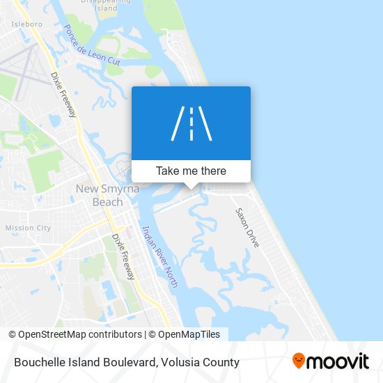Mapa de Bouchelle Island Boulevard