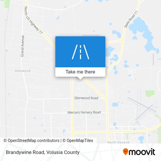 Brandywine Road map