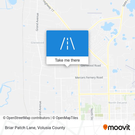 Briar Patch Lane map