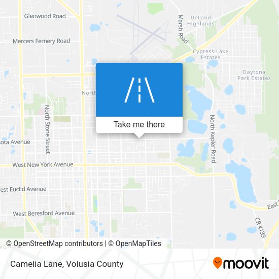 Camelia Lane map