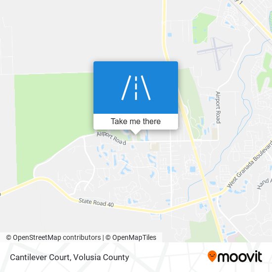 Cantilever Court map