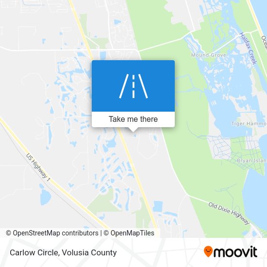 Mapa de Carlow Circle