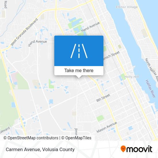 Mapa de Carmen Avenue