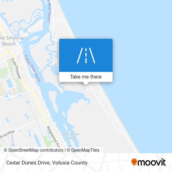 Cedar Dunes Drive map