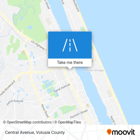 Mapa de Central Avenue