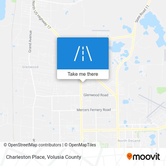 Charleston Place map