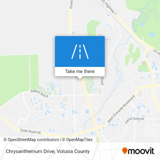 Chrysanthemum Drive map