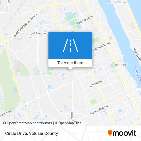 Circle Drive map