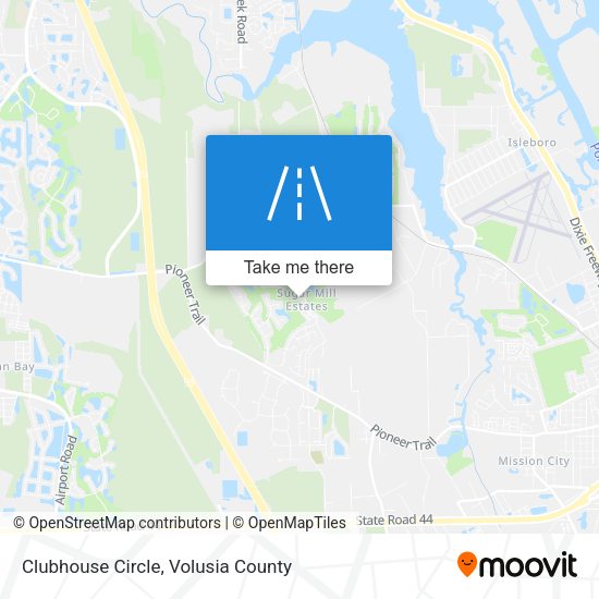 Clubhouse Circle map