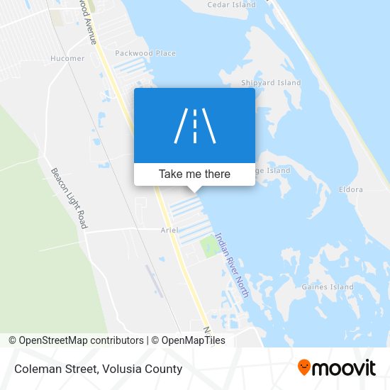 Coleman Street map