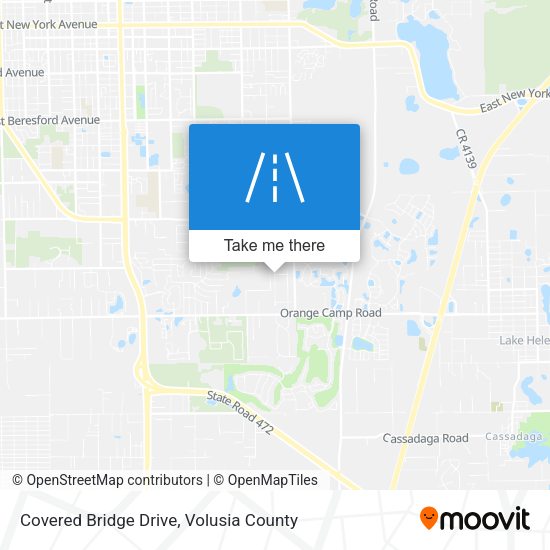 Mapa de Covered Bridge Drive