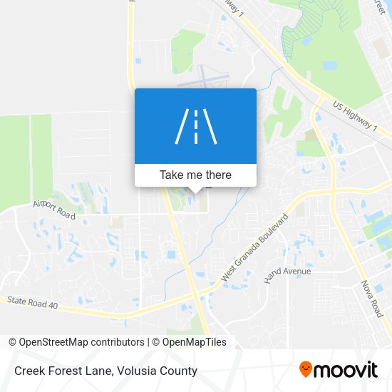 Mapa de Creek Forest Lane