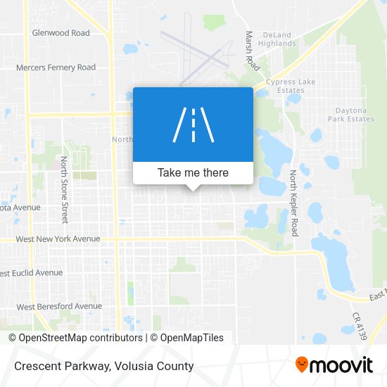 Crescent Parkway map