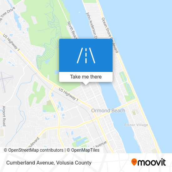 Cumberland Avenue map