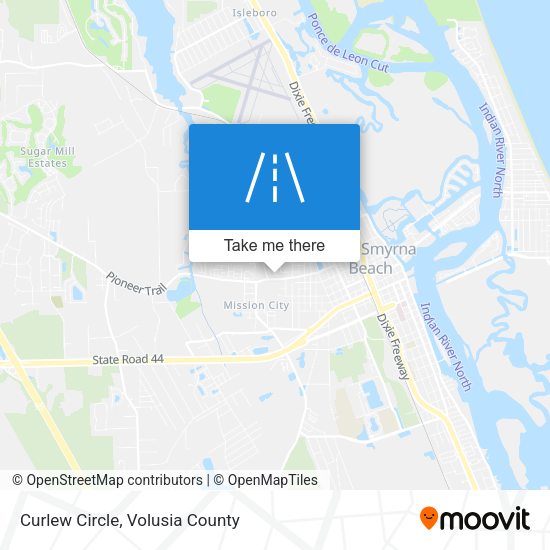Curlew Circle map