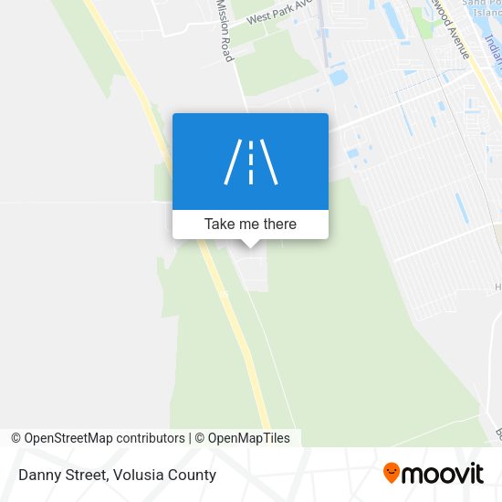 Danny Street map