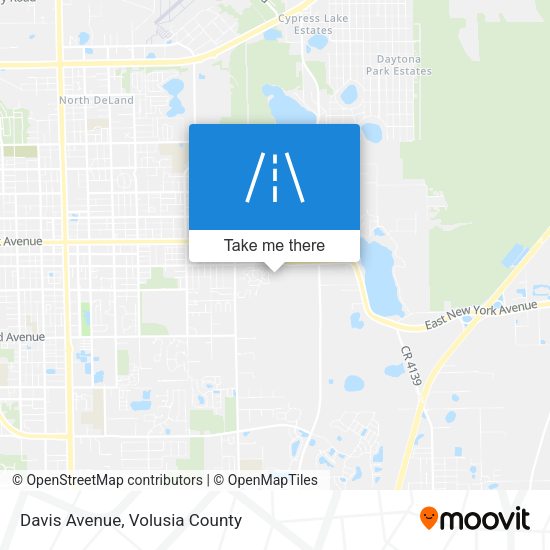 Mapa de Davis Avenue