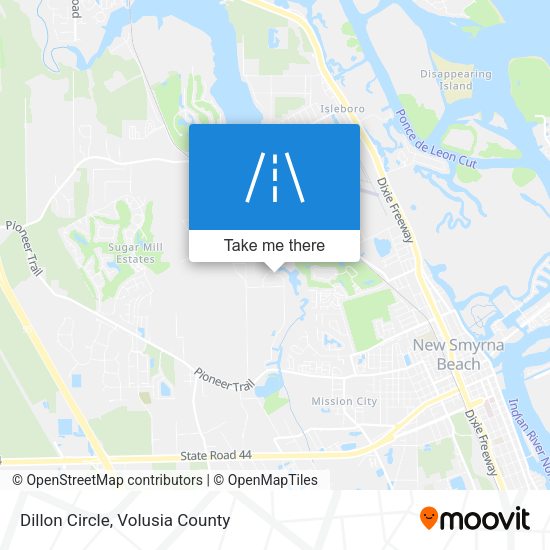 Dillon Circle map