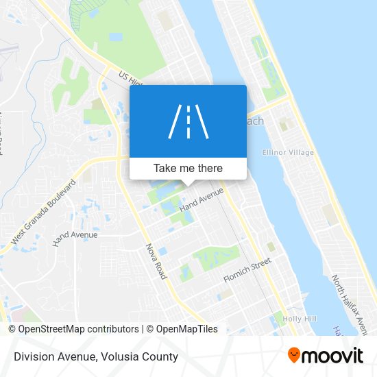 Mapa de Division Avenue