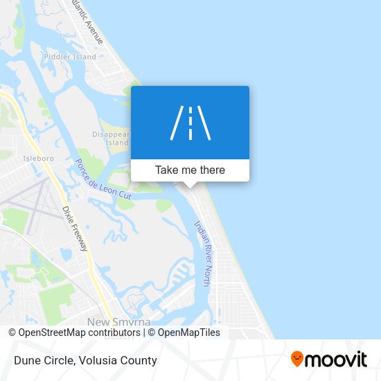 Dune Circle map