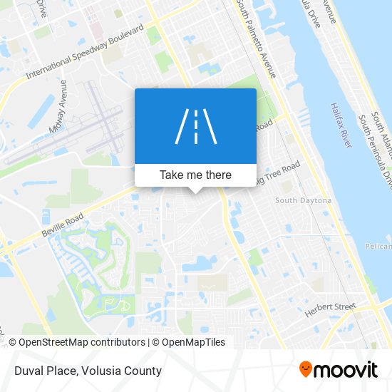 Duval Place map