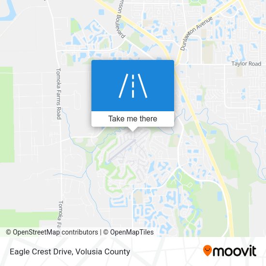 Eagle Crest Drive map
