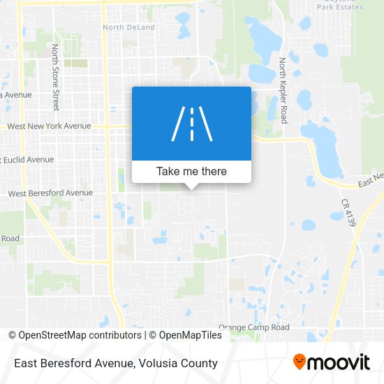East Beresford Avenue map