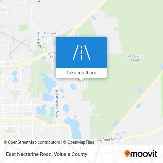 Mapa de East Nectarine Road