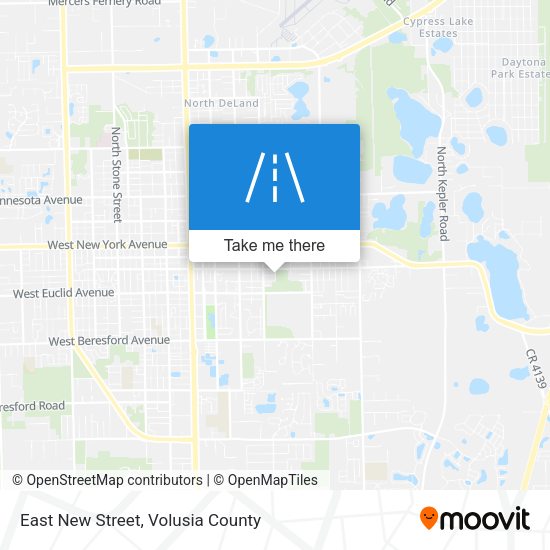 Mapa de East New Street
