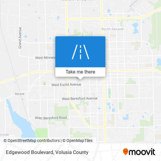 Mapa de Edgewood Boulevard
