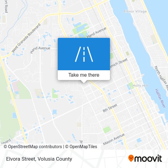 Elvora Street map