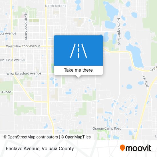 Mapa de Enclave Avenue