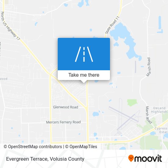 Evergreen Terrace map