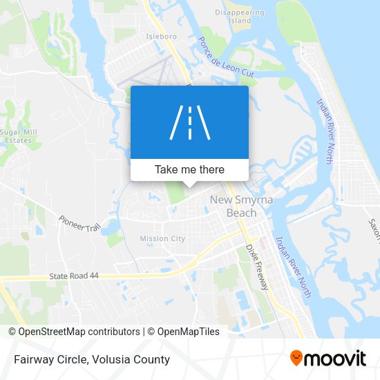 Fairway Circle map