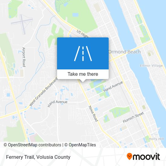 Fernery Trail map