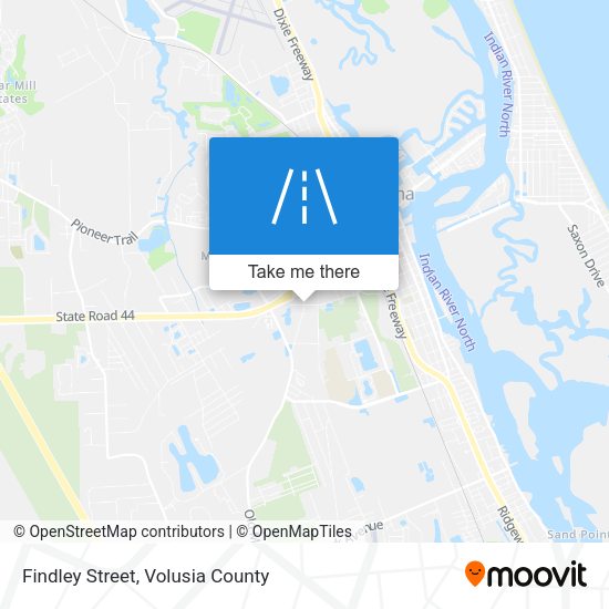 Findley Street map